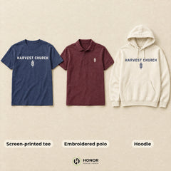 Custom t-shirts and apparel options compared