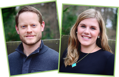 Mike and Erin, owners of Honor Printing + Design