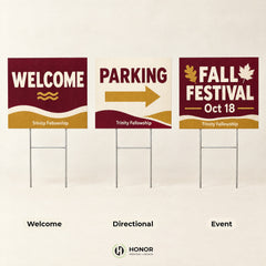 Yard signs options compared